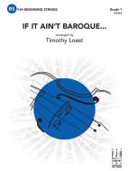 If It Ain't Baroque 