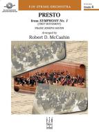 Presto from Symphony No. 1 