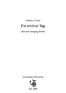 Ein schöner Tag 