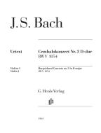 Harpsichord Concerto no. 3 in D major BWV 1054 