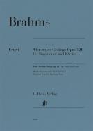 4 Serious Songs op. 121 