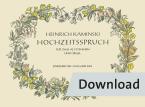 Hochzeitsspruch 