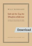 Und als der Tag der Pfingsten erfüllt war op. 84 (1950) 