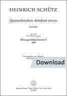 Quemadmodum desiderat cervus SWV 336 