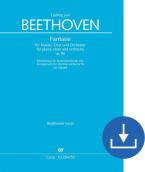 Choral Fantasy for piano, choir and orchestra op. 80 Download