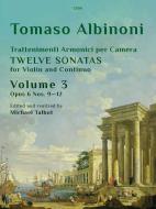 Trattenimenti armonici per camera - 12 Sonatas, op. 6 No. 9-12, Vol. 3 Standard