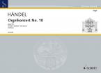 Organ Concerto No. 10 D Minor Op. 7/4 HWV 309 Standard