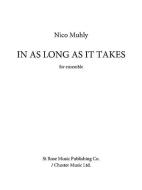 In As Long As It Takes 