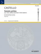 Sonata prima a Soprano solo Standard