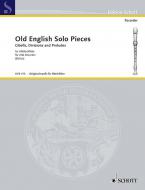 Old English Solo Pieces Standard