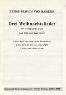 3 Weihnachtslieder 
