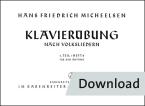 Klavierübung nach Volksliedern 