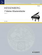 7 Little Piano Pieces Op. 12 Standard