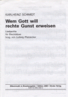 Wem Gott will rechte Gunst erweisen 