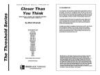Closer Than You Think 