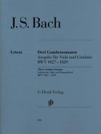 3 Gamba Sonatas BWV 1027-1029 