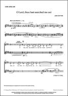 O Lord, thou hast searched me out Download