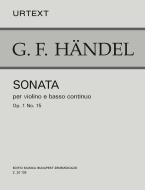 Sonata op. 1, No. 15 