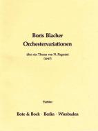 Orchestral Variations 
