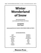 Winter Wonderland of Snow - Bassoon 