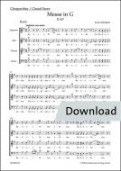 Mass in G major D 167 Download