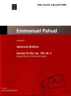 Sonata in E flat major op. 120 No. 2 
