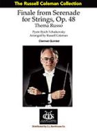 Finale from Serenade for Strings, Op. 48 