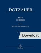 Etüden für Violoncello solo Download