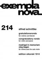 Congratulary Rondo - Madrigal in memoriam Oleg Kagan Download