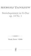 Streichquintett G-Dur op. 14 Nr. 1 