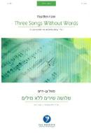 3 Songs without Words 