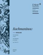 Vocalise in E minor op. 34/14 