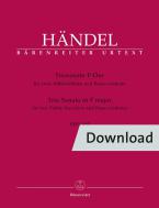 Triosonate F-Dur HWV 405 Download