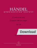 O kommt, lasst uns singen HWV 253 Download