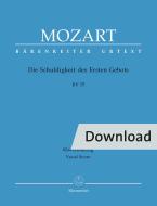 Die Schuldigkeit des Ersten Gebots KV 35 Download