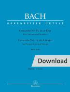 Concerto Nr. 4 A-Dur BWV 1055 Download