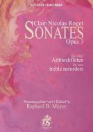 Sonates op. 3 