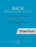 Brandenburg Concerto No. 4 in G major BWV 1049 Download