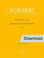 Symphony No. 2 in B flat major D 125 Download