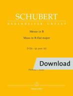 Mass in B flat major op. post. 141 D 324 Download
