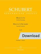 Mass in B flat major op. post. 141 D 324 Download