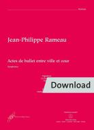 Actes de ballet entre ville et cour Download
