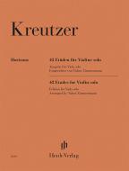42 Etudes for Violin solo 