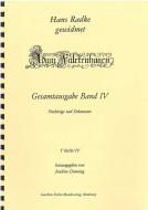 Gesamtausgabe 4: Nachträge und Dokumente 