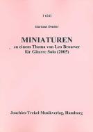 Miniaturen zu einem Thema von Leo Brouwer 