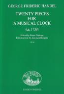 20 pieces for a musical clock (ca. 1738) 