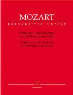 Cadenzas and entrances to the piano concertos Standard