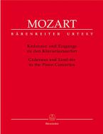 Cadenzas and entrances to the piano concertos Standard
