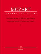 Complete works for piano and violin 1 Standard