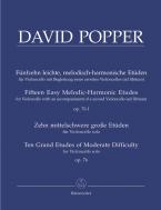 15 easy, melodic-harmonic etudes for violoncello op. 76 Standard